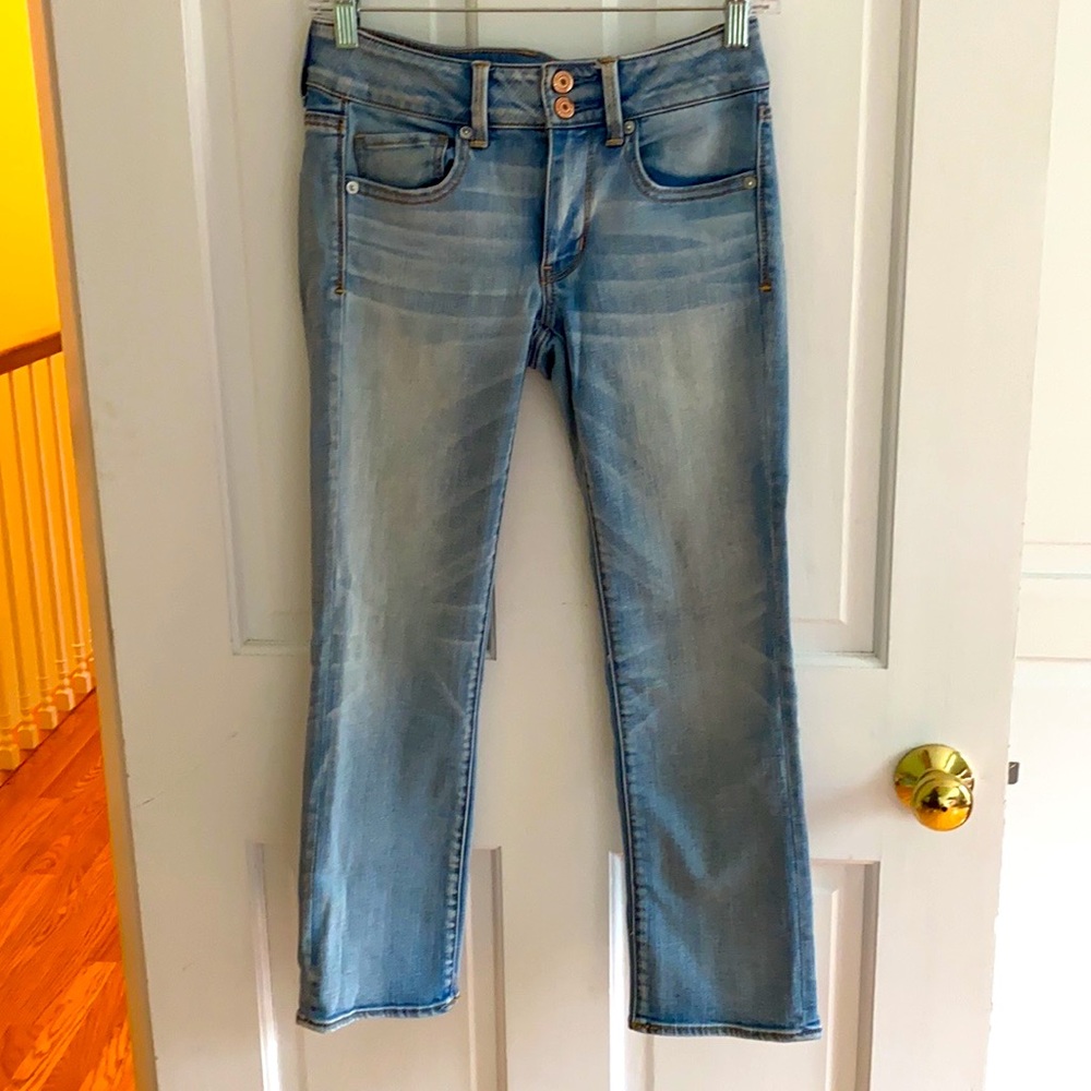 American Eagle super stretch jean